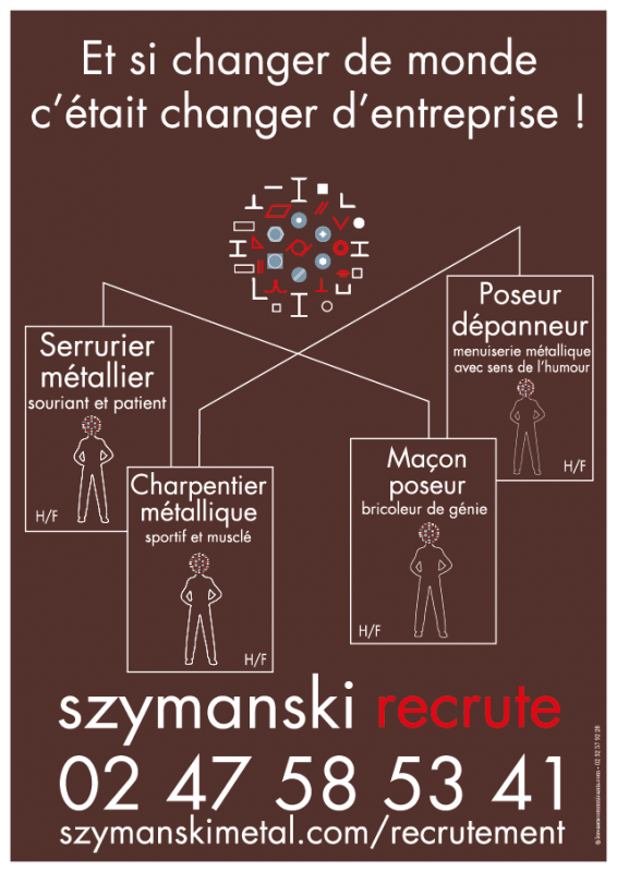 Savoir faire : Recrutement en serrurerie métallerie : l'affiche